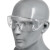 沙漠护目镜学生眼镜框通用保护角磨机眼罩多功能车床防尘滑雪跑步 高清防护到家2副装