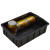 海斯迪克 HKW-73 加厚防静电零件盒 塑料方盘电子元件物料盒 4#方盘320*233*42mm