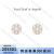 梵克雅宝（Van Cleef & Arpels）Fleurette系列 18K玫瑰金钻石耳钉 玫瑰金