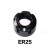 雕刻机主轴电机ER夹具ER25夹头1丝高精度昌盛电主轴夹筒高强度 ER25-夹头-10