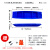 谋福（CNMF）牛筋塑料船加厚渔船 PE双层塑料冲锋舟捕鱼船【5.5米加厚江船（550*130*36cm）】