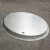 304不锈钢隐形井盖雨污水下水道排水沟圆形盖板装饰帽窖井盖 201不锈钢/600*50mm（直径*高）