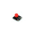 【当天发货】按键模块 轻触开关大按键微动开关按钮 适用于arduino micro bit 黑色