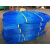 网状防碰螺纹保护套工零件仪器网套螺栓塑料护套网袋轴类防护网套 平铺100mm蓝色（适合直径100-150 毫米）