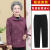 佐宾莱60岁70春秋洋气加厚女60-岁装装长袖衬衫 红色点点单件上衣 L（适合体重8095斤）