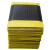 龙禹盛 pvc警示地垫脚门垫加厚垫厂车间流水线垫子 蓝色黄边600*1200*20mm 单位：个