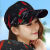 JPHZNB印花图案棒球帽户外鸭舌帽女人出游休闲遮阳帽子 可调节适合55—6 小辣椒