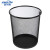 金诗洛（Kimslow）商用金属网垃圾桶 大号（1个）垃圾篓铁艺收纳桶 客厅厨房卫生间卧室铁丝环保 KT-006