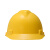 梅思安 MSA V-Gard PE标准型无透气孔V型安全帽 附下颚带 一指键帽衬 安全帽 黄色 1顶 可定制 LR+不合适