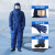 美康 低温防护服液氮防护服抵御寒冷加气站冷冻室保暖工作服 普通款-配置透明视片 S码