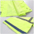 海斯迪克 分体式反光雨衣雨裤300D套装防汛环卫交通警示外卖骑行雨衣 荧光绿套装 3XL 