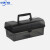 多格零件盒电子元件透明塑料收纳盒小螺丝配件工具分类格子样品盒A 2个15格大号(黑)