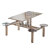不锈钢学校食堂餐桌椅工厂加固加厚连体餐桌员工饭堂桌椅4/6人位备件G294