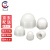 楚昌 TCLM06 盖型螺母防尘塑料圆头螺帽 白色 M5（100个）
