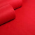 兰诗（LAUTEE）DA8118 地垫婚庆红地毯开业展会庆典红毯 简易红(1毫米厚）1.5*100米