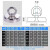金格羽吸力磁铁强磁圆形打捞吸铁石强力固定挂钩钕铁硼磁性吊环吸盘的 羊角环直径16毫米