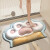 卡通3d视觉浴室吸水速干垫子卫生间立体防滑垫玄关入户门地垫 猫爪垫垫 5080cm