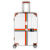 旅游行李箱十字打包带加长捆绑带托运包加固带旅行箱绑带用品 灰色十字带锁