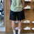 阿迪达斯 （adidas）短裤男裤2024夏季新款武极系列运动裤工装裤宽松时尚舒适休闲裤 HE5157 L