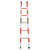 SIKO 电工竹梯SPZT-11级  消防救援梯 喷红白荧光漆 含竹梯套 11步 4米