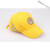 中小学生棉安全帽鸭舌帽 棒球帽反光帽 小黄帽 可调节出行 黄色少先队 L(58-60cm)