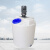 穆运 塑料加药搅拌桶化工溶液桶 500L+220V搅拌机PE加药箱污水处理加药装置