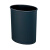 南 GPX-93A 南方椭圆形塑料单层垃圾桶  黑色 商用垃圾桶 酒店宾馆客房果皮桶