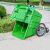承琉定制400L保洁车手推塑料环卫垃圾车大号户外垃圾桶市政物业垃圾清运车 灰色整车