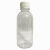 50/100毫升/200/500ml塑料瓶透明液体样品分装取样瓶带刻度小瓶子 200毫升棕色小口刻度瓶*50个