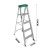 稳耐稳耐（werner）稳耐梯子铝合金人字梯工业家用梯铝合金单侧人字梯 355CN  铝合金单侧人字梯1.5米 承重102kg