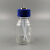 定制废液瓶缓冲瓶负压引补料瓶玻璃真空瓶补液瓶发酵罐取样单二三 大口单通500ml2