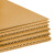 飞尔（FLYER）打包硬纸板 可裁切印刷快递包装垫板【三层A瓦 约4mm 50x100cm 10张】