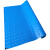 加厚防滑垫橡胶PVC地垫防水塑料地毯浴室厨房楼梯车间仓库地胶板 蓝色人字 2.0米宽*【15米长度】