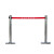 定制华泰带式不锈钢伸缩警示带围栏止步高压危险注意安全防护围栏 3米单带式
