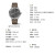 万国（IWC）手表 柏涛菲诺系列自动机械日历显示女士腕表 37mm iw458603褐带灰盘