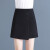 保罗普朗格不规则西装半身裙女2024夏季新款高腰显瘦薄款a字一步包臀短裙子 黑色 26/S