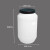 希万辉 实验室化工废液方形对角塑料桶 圆形5升白色加厚款