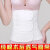 优品全棉收腹带产后束腰带加强束腹带产妇纱布减肚子透气薄 全棉版(粉色) L(95-130斤)