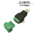 RJ11转4PIN端子 RJ11转接头 RJ11转接端子RJ11水晶网口转接线端子 RJ45母转8Pin端子带线