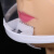 梓萤岔口罩适用于专用厨师透明微笑厨房定制食堂塑料餐饮餐厅防雾口水飞 透明防雾2盒20个(可循环使用)