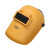 麦可辰威力狮 头戴式电焊面罩 氩弧焊帽 手持式面部烧焊接防护面具工具 头戴式电焊面罩W2859 黄色