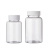 20/30/50/80/100/250ml塑料瓶聚酯瓶药瓶大口透明PET液体瓶样品瓶 80ml大口塑料瓶1个