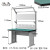驰兔重型钳工工作台板电子维修车间流水线桌子带抽屉电操作台 CT-TF-12075B