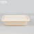 中环力安 一次性环保餐盒玉米淀粉可降解分格饭盒带盖汤碗商用外卖打包盒A 方形餐盒500ML（整箱300套）
