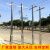 室外组合不锈钢立杆监控立杆 道路八角杆3米4米5米6米 道路交通杆 不锈钢3米立杆
