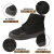 搏峰（BOFENG）保暖御寒特训鞋 防滑耐磨户外登山鞋劳动棉鞋 黑色 2022棉 36