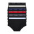 卡尔文·克莱恩Calvin Klein CK男士舒适棉质透气三角内裤组合套装6条装情人节礼物 黑色 NB1898 905 S