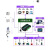 遥控开关4G网口wifi远程控制器sim卡水泵农业变频器电源灯光亮化 CX-5308L