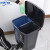 新国标分类干湿垃圾桶垃圾桶双桶脚踏塑料连体可回收其他厨余带盖 厨余垃圾+有害垃圾 40L