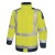 代尔塔 防寒荧光服404011 可视工作服大衣款 黄色 M